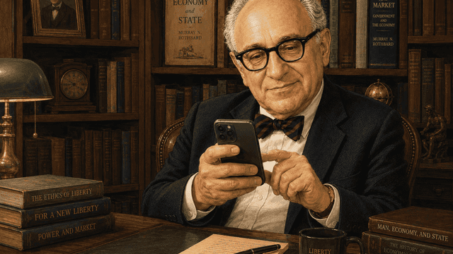 art La involuntaria aportación de Murray Rothbard a la IA