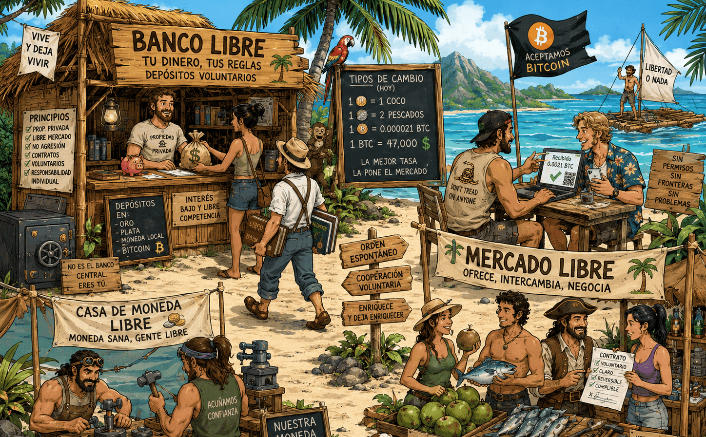 art Life Among Libertarians